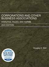 9781636599380-1636599389-Corporations and Other Business Associations: Statutes, Rules, and Forms, 2022 Edition (Selected Statutes)