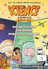 9781250269430-1250269431-Science Comics Boxed Set: Solar System, The Brain, and Robots and Drones