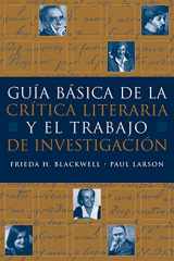 9781413014686-1413014682-Guia básica de la critica literaria y el trabajo de investigacion (World Languages)