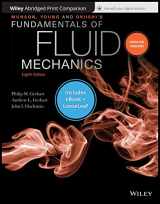 9781119573456-1119573459-Munson, Young and Okiishki's Fundamentals of Fluid Mechanics, 8e Abridged Print Companion and Wiley E-Text Reg Card Set