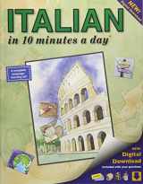 9781931873741-1931873747-ITALIAN in 10 minutes a day: Language course for beginning and advanced study. Includes Workbook, Flash Cards, Sticky Labels, Menu Guide, Software, ... Grammar. Bilingual Books, Inc. (Publisher)
