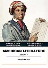 9780134089911-013408991X-American Literature, Volume 1 Plus NEW MyLab Literature -- Access Card Package (2nd Edition)