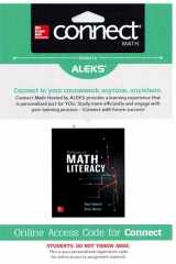 9781259602979-1259602974-connect math code for pathways to math literacy(sobecki)