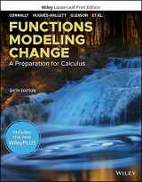 9781119760740-1119760747-Functions Modeling Change: A Preparation for Calculus, 6e WileyPLUS Card with Loose-leaf Set Single Term: A Preparation for Calculus