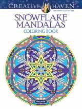 9780486803760-0486803767-Creative Haven Snowflake Mandalas Coloring Book (Adult Coloring Books: Mandalas)