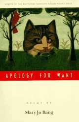 9780874518221-0874518229-Apology for Want (A Middlebury/Bread Loaf Book)
