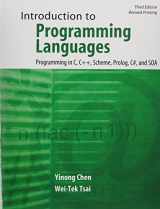 9781465247001-1465247009-Introduction to Programming Languages: Programming in C, C++, Scheme, Prolog, C#, and SOA