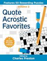 9780998832265-099883226X-Quote Acrostic Favorites: Features 50 Rewarding Puzzles (Puzzle Books for Fun)