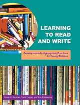 9780935989878-0935989870-Learning To Read And Write : Developmentally Appropriate Practices For Young Children