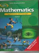 9780078296369-0078296366-Glencoe Mathematics: Applications and Concepts, Course 3 (Glencoe Teacher Wraparound Editions) [Teacher's Edition]