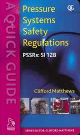 9781860584305-1860584306-Pressure Systems Safety Regulations: A Quick Guide (Quick Guides (PEP))