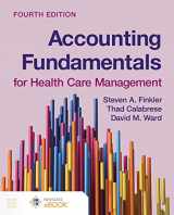 9781284265200-128426520X-Accounting Fundamentals for Health Care Management