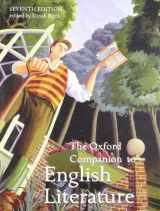 9780192806871-0192806874-The Oxford Companion to English Literature (Oxford Companions)