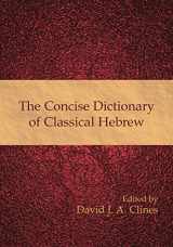 9781906055790-1906055793-The Concise Dictionary of Classical Hebrew