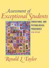 9780205351077-0205351077-Assessment of Exceptional Students: Educational and Psychological Procedures (6th Edition)
