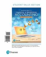 9780134491905-0134491904-Horngren's Financial & Managerial Accounting: The Financial Chapters