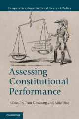 9781316608357-1316608352-Assessing Constitutional Performance (Comparative Constitutional Law and Policy)