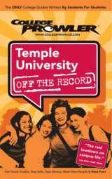 9781427401441-1427401446-Temple University: Off the Record - College Prowler