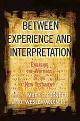 9780687647392-0687647398-Between Experience and Interpretation: Engaging the Writings of the New Testament