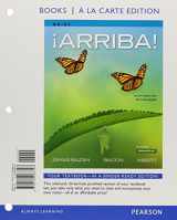 9780134244174-0134244176-¡Arriba!: comunicación y cultura, Brief Edition, 2015 Release, Books a la Carte plus MyLab Spanish -- Access Card Package (6th Edition)