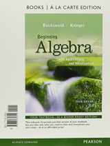 9780321729392-0321729390-Beginning Algebra with Applications and Visualization, Books a la Carte Edition Plus MyLab Math -- Access Card Package (3rd Edition)