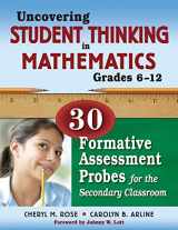 9781412963770-141296377X-Uncovering Student Thinking in Mathematics, Grades 6-12: 30 Formative Assessment Probes for the Secondary Classroom