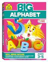 9781601590169-1601590164-School Zone - Big Alphabet Workbook - 320 Pages, Ages 3 to 5, Preschool to Kindergarten, Beginning Writing, Tracing, ABCs, Upper and Lowercase Letters, and More (School Zone Big Workbook Series)