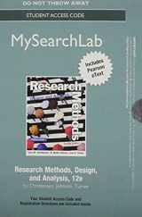 9780205970605-0205970605-NEW MyLab Search with Pearson eText -- Standalone Access Card -- for Research Methods, Design, and Analysis (12th Edition)
