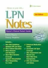 9780803617674-0803617674-LPN Notes: Nurse's Clinical Pocket Guide
