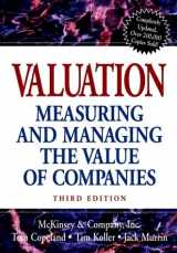 9780471397496-0471397490-McKinsey DCF Vaulation 2000 Model(to accompany Valuation: Measuring and Managing the Value of Companies, Third Edition)
