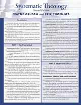 9780310125471-0310125472-Systematic Theology Laminated Sheet (Zondervan Get an A! Study Guides)