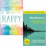 9789124038373-9124038377-Happy Finding joy in every day and letting go of perfect By Fearne Cotton & Mindfulness By Mark Williams, Danny Penman 2 Books Collection Set