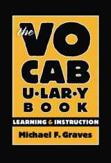 9780807746288-0807746282-The Vocabulary Book: Learning & Instruction (Language and Literacy (Hardcover))
