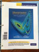 9780321655295-032165529X-Differential Equations and Boundary Value Problems: Computing and Modeling, Books a la Carte Edition (4th Edition)