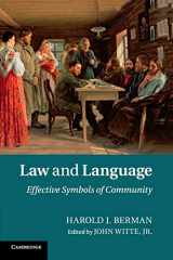 9781316619339-1316619338-Law and Language: Effective Symbols of Community