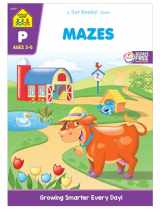 9780938256571-0938256572-School Zone - Mazes Workbook - 32 Pages, Ages 3 to 5, Preschool, Kindergarten, Maze Puzzles, Wide Paths, Colorful Pictures, Problem-Solving, and More (School Zone Get Ready!™ Book Series)