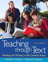 9780133017427-0133017427-Teaching through Text: Reading and Writing in the Content Areas Plus NEW MyEducationLab with Pearson eText -- Access Card (2nd Edition)