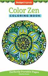 9781497200326-1497200326-Color Zen Coloring Book: Perfectly Portable Pages (On-the-Go Coloring Book) (Design Originals) Extra-Thick High-Quality Perforated Pages & Convenient 5x8 Size: Take Along to De-Stress Wherever You Go
