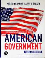 9780136927709-013692770X-American Government, Roots and Reform, 2020 Presidential Elecetion Edition, Fourteenth Edition, AP edition, c.2022, 9780136927709, 013692770X