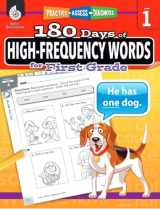 9781425816346-1425816347-180 Days of High-Frequency Words for First Grade - Learn to Read First Grade Workbook - Improves Sight Words Recognition and Reading Comprehension for Grade 1, Ages 5 to 7 (180 Days of Practice)