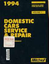 9780847014293-0847014290-Mitchell 1994 Domestic Cars Service & Repair General Motors Volume 2 Engine Performance, Electrical, Engine, and Chassis