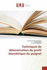 9783841666918-3841666914-Techniques de détermination du profil biométrique du poignet (Omn.Univ.Europ.) (French Edition)
