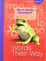 9781428441873-1428441875-WORDS THEIR WAY CLASSROOM 2019 LETTER NAME VOLUME 1
