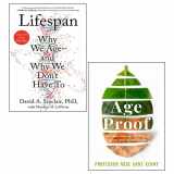 9789124194451-912419445X-Lifespan By David A. Sinclair & Matthew D. LaPlante And Age Proof By Rose Anne Kenny 2 Books Collection Set