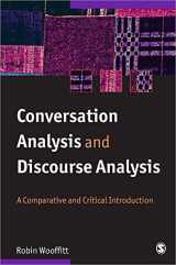 9780761974253-0761974253-Conversation Analysis and Discourse Analysis: A Comparative and Critical Introduction