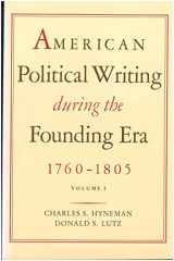 9780865970410-0865970416-American Political Writing During the Founding Era, 1760-1805, Two Volume Set