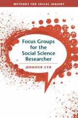 9781107189164-1107189160-Focus Groups for the Social Science Researcher (Methods for Social Inquiry)