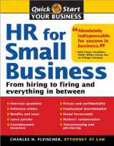 9781572485044-1572485043-HR for Small Business: From Hiring to Firing and Everything In Between (Quick Start Your Business)
