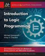 9781681737225-1681737221-Introduction to Logic Programming (Synthesis Lectures on Artificial Intelligence and Machine Learning)