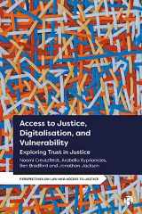 9781529229523-1529229529-Access to Justice, Digitalization and Vulnerability: Exploring Trust in Justice (Perspectives on Law and Access to Justice)